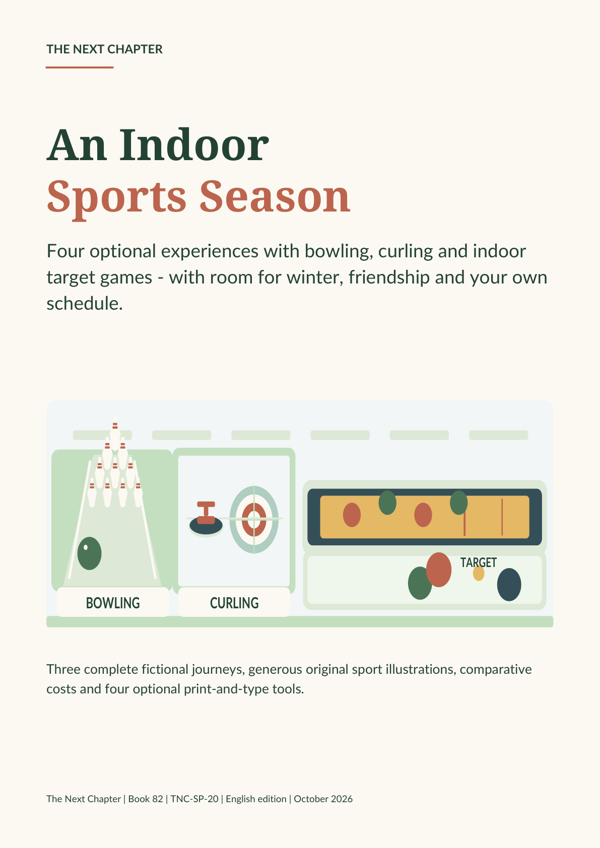 Illustrated cover for An Indoor Sports Season