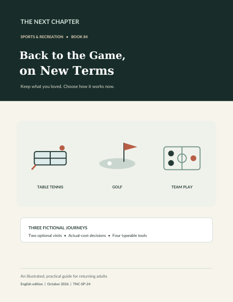 Illustrated cover for Back to the Game, on New Terms