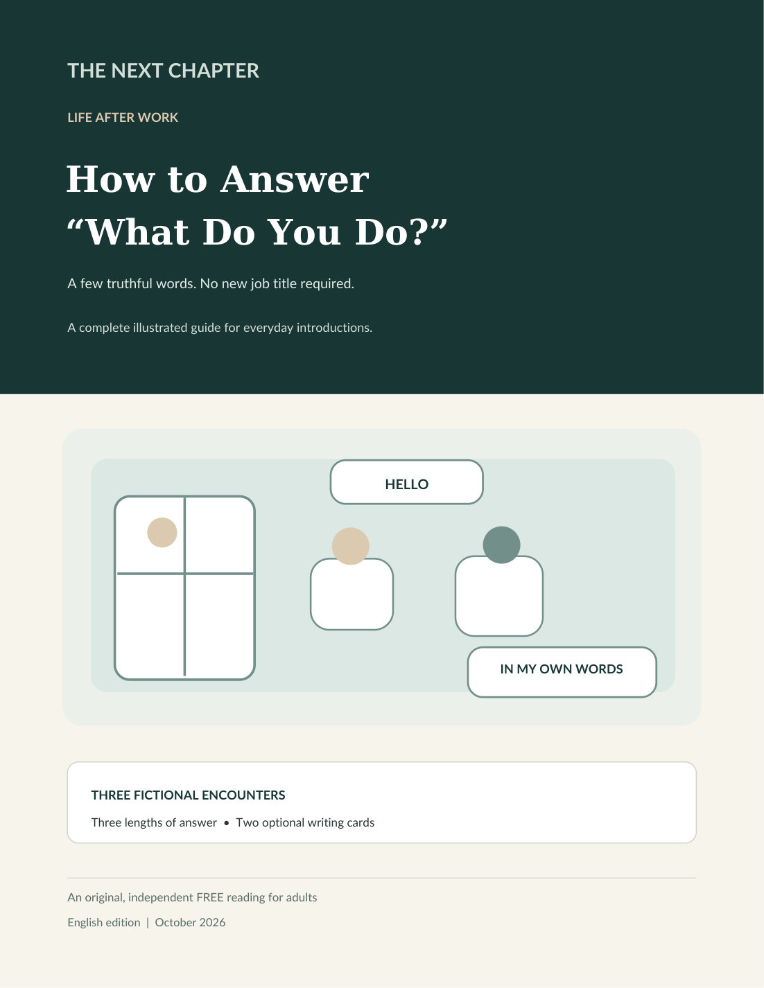 Illustration for How to Answer “What Do You Do?”
