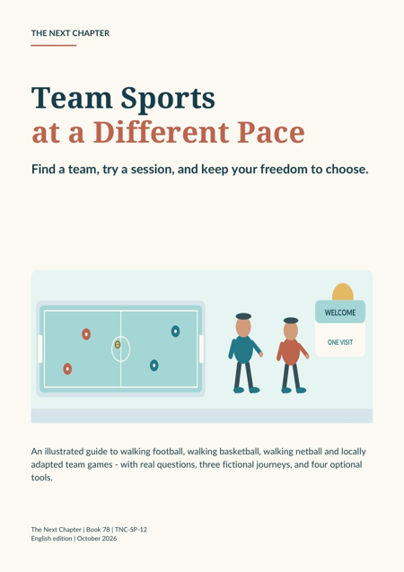 Illustrated cover for Team Sports at a Different Pace
