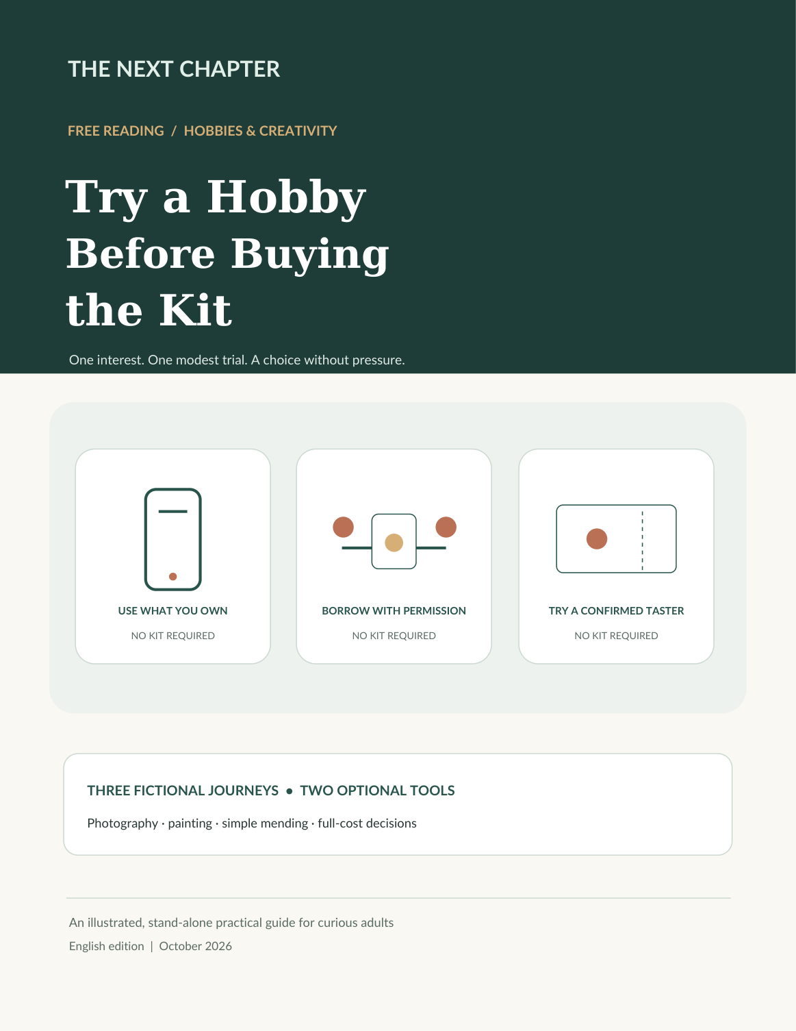 Illustration for Try a Hobby Before Buying the Kit